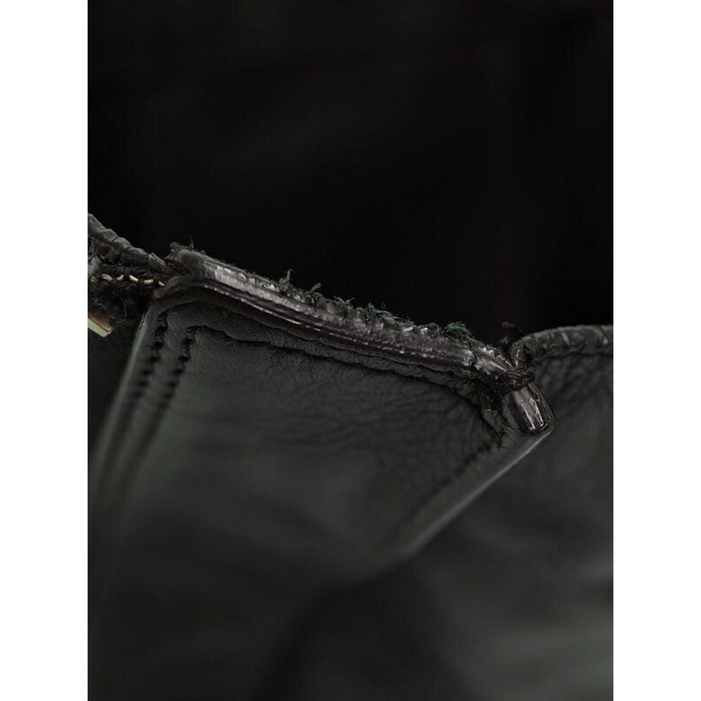 BALENCIAGA Paper Zip Around Shoulder Bag Black - Picture 4 of 9
